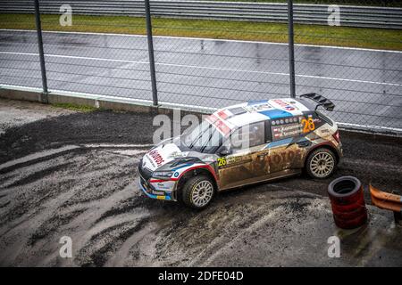 26 Kajetan KAJETANOWICZ (pol), Maciej SZCZEPANIAK (pol), SKODA FabiaWRC 3, Aktion während der ACI Rallye Monza 2020, 7. Runde der FIA WRC Meisterschaft 2020 vom 3. Bis 8. Dezember 2020 in Monza, Brianza in Italien - Foto Gregory Lenormand / DPPI / LM Stockfoto