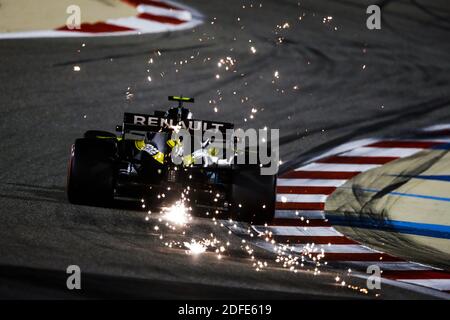 OCON Esteban (Fra), Renault F1 Team RS20, Aktion während des Formel 1 Rolex Sakhir Grand Prix 2020, vom 4. Bis 6. Dezember 2020 auf dem Bahrain International Circuit, in Sakhir, Bahrain - Foto Florent Gooden / DPPI / LM Stockfoto