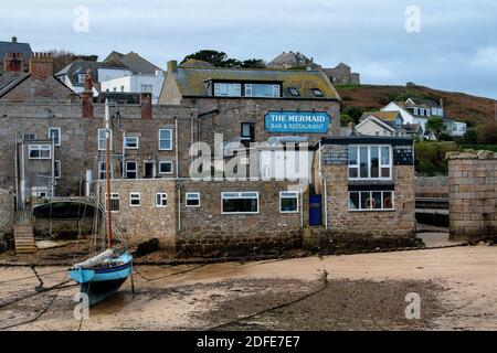 The Mermaid Inn Pub, Hugh Town St Mary's Isles of Scilly UK Stockfoto