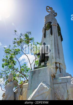 Jose Miguel Gomez Statue oder Denkmal, Santa Clara, Kuba Stockfoto