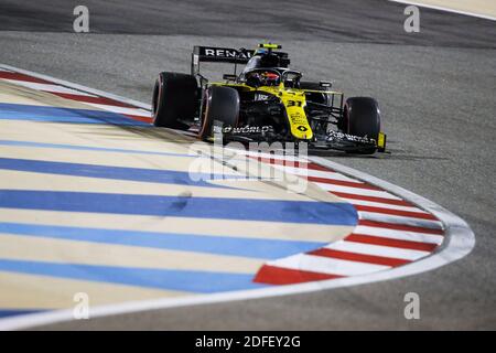 31 OCON Esteban (Fra), Renault F1 Team RS20, Aktion während des Formel 1 Rolex Sakhir Grand Prix 2020, vom 4. Bis 6. Dezember 2020 auf dem Bahrain International Circuit, in Sakhir, Bahrain - Foto Florent Gooden / DPPI / LM Stockfoto