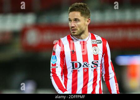 ROTTERDAM, 04-12-2020, Stadion Het Kasteel, Niederländische Eredivisie Fußballsaison 2020/2021, Sparta - Emmen, Sparta-Spieler Aaron Meijers Credit: Pro Shots/Alamy Live News Stockfoto