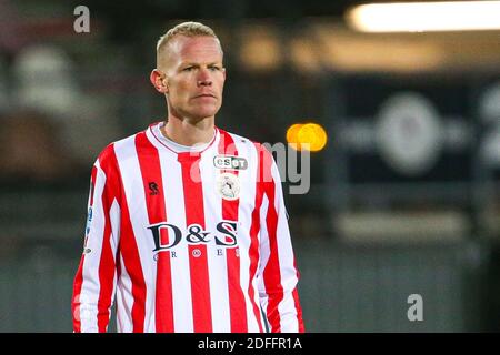 ROTTERDAM, 04-12-2020, Stadion Het Kasteel, Niederländische Eredivisie Fußballsaison 2020/2021, Sparta - Emmen, Sparta Rotterdam Spieler Tom beugelsdijk Credit: Pro Shots/Alamy Live News Stockfoto