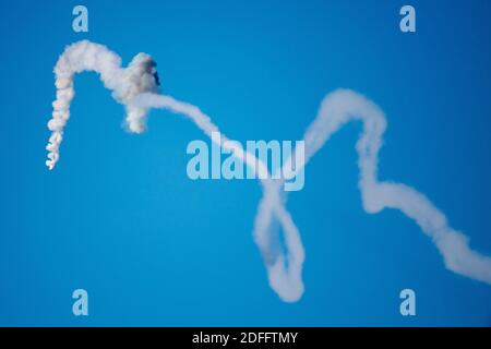 S-125 Neva/Pechora (NATO SA-3 Goa) Sowjetisches Boden-Luft-Raketensystem im Testgelände in Ustka, Polen. 8. Juni 2020 © Wojciech Strozyk / Alamy S Stockfoto