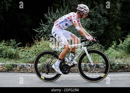 Handout. Benoit COSNEFROY (AG2R LA MONDIALE) während der 3. Etappe der Tour de France 2020, Nizza - Sisteron, Frankreich am 31. August 2020. Foto von Alex Broadway/ASO via ABACAPRESS.COM Stockfoto