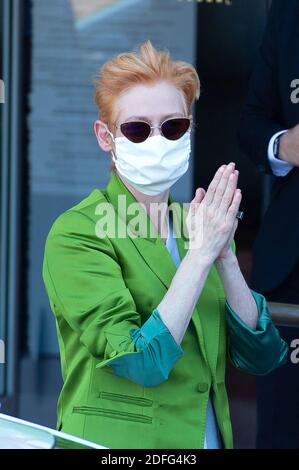 Tilda Swinton kommt am 03. September 2020 zum 77. Filmfestival Venedig im Excelsior in Venedig, Italien. Foto von Aurore Marechal/ABACAPRESS.COM Stockfoto