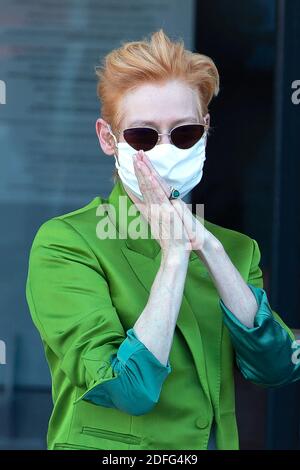 Tilda Swinton kommt am 03. September 2020 zum 77. Filmfestival Venedig im Excelsior in Venedig, Italien. Foto von Aurore Marechal/ABACAPRESS.COM Stockfoto