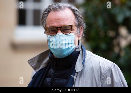 Der Präsident der Region PACA Renaud Muselier kommt am 28. September 2020 zur Unterzeichnung der Abkommen "Accord Matignon-Regions" im Hotel Matignon in Paris. Foto von Raphael Lafargue/ABACAPRESS.COM Stockfoto