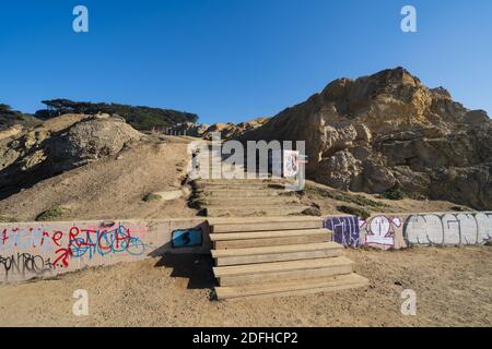 Ruinen der sutro Bäder, san francisco, kalifornien Stockfoto