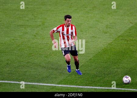 Bilbao, Spanien. Dezember 2020. Mikel Vesga (Bilbao) Fußball: Spanisches Spiel 'La Liga Santander' zwischen Athletic Club de Bilbao 0-2 RC Celta de Vigo im Estadio San Mames in Bilbao, Spanien. Quelle: Mutsu Kawamori/AFLO/Alamy Live News Stockfoto