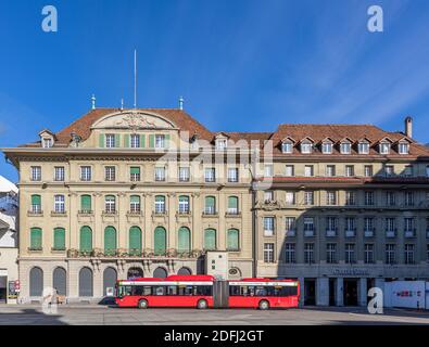 Valiant Bank und Credit Suisse Bank, Bern, Schweiz Stockfoto