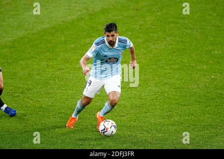 Bilbao, Spanien. Dezember 2020. Nolito (Celta) Fußball: Spanisches Spiel 'La Liga Santander' zwischen Athletic Club de Bilbao 0-2 RC Celta de Vigo im Estadio San Mames in Bilbao, Spanien. Quelle: Mutsu Kawamori/AFLO/Alamy Live News Stockfoto