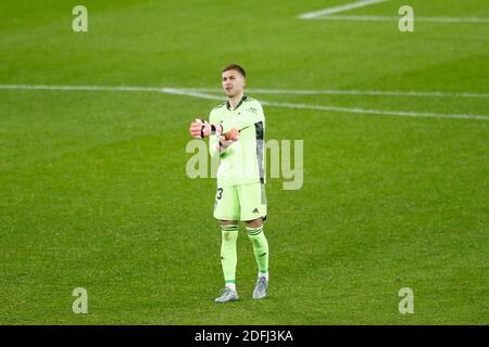 Bilbao, Spanien. Dezember 2020. Ruben Blanco (Celta) Fußball: Spanisches Spiel 'La Liga Santander' zwischen Athletic Club de Bilbao 0-2 RC Celta de Vigo im Estadio San Mames in Bilbao, Spanien. Quelle: Mutsu Kawamori/AFLO/Alamy Live News Stockfoto