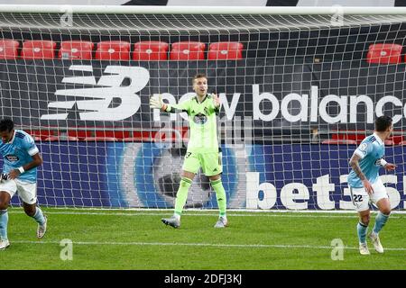 Bilbao, Spanien. Dezember 2020. Ruben Blanco (Celta) Fußball: Spanisches Spiel 'La Liga Santander' zwischen Athletic Club de Bilbao 0-2 RC Celta de Vigo im Estadio San Mames in Bilbao, Spanien. Quelle: Mutsu Kawamori/AFLO/Alamy Live News Stockfoto