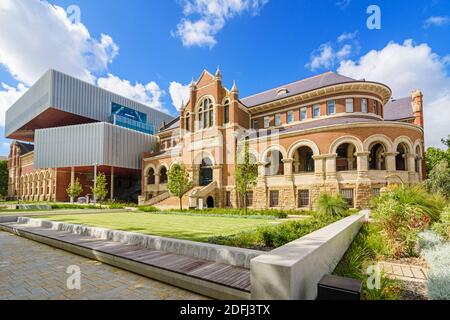 WA Museum Boola Bardip, Perth Cultural Centre, Perth, Western Australia Stockfoto