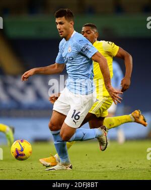 Rodrigo Hernandez Rodri von Manchester City während des Premier League-Spiels im Etihad Stadium, Manchester. Stockfoto