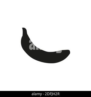 Banana Icon Element von Fruit Icon für mobile Konzept und Web-Apps. Thin Line Banana Icon kann für Web und mobile verwendet werden. Premium-Symbol auf weißem Hintergrund Stock Vektor