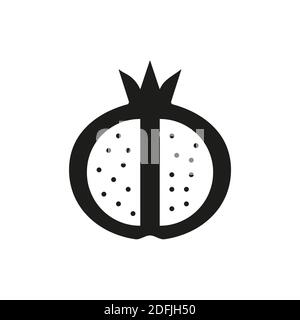 Garnet Icon Element von Fruit Icon für mobile Konzept und Web-Apps. Dünne Linie Granat Symbol kann für Web und mobile verwendet werden. Premium-Symbol auf weißem Hintergrund Stock Vektor