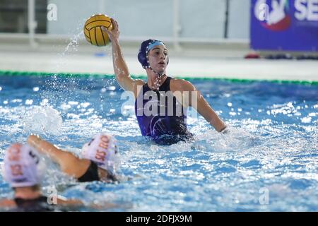 Roma, Italien. Dezember 2020. Roma, Italien, Lido di Ostia, 05. Dezember 2020, Claudia Marletta (Ekipe Orizzonte) während Lifebrain SIS Roma vs Ekipe Orizzonte - Wasserball Italienische Serie A1 Frauen Spiel Kredit: Luigi Mariani/LPS/ZUMA Wire/Alamy Live News Stockfoto