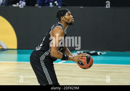 Guerschon Yabusele von Asvel Lyon-Villeurbanne in Aktion während des Euroleague-Basketballspiels von Turkish Airlines zwischen Real Madrid und LDLC ASVEL am 04. Dezember 2020 im WiZink Center in Madrid, Spanien - Foto Irina R Hipolito / Spanien DPPI / DPPI / LM Stockfoto