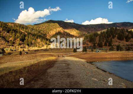 Sylvan Lake November 2020 Stockfoto