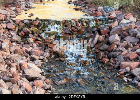 Sylvan Lake November 2020 Stockfoto