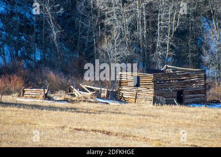 Sylvan Lake November 2020 Stockfoto