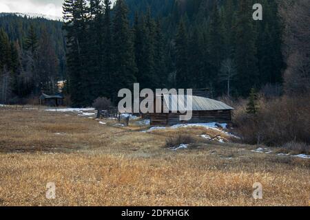 Sylvan Lake November 2020 Stockfoto