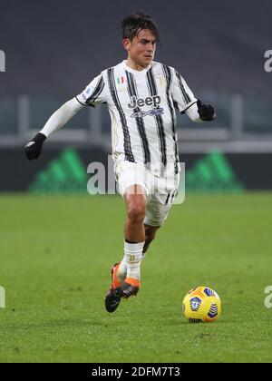 Turin, Italien. Dezember 2020. Turin, Italien, Allianz Stadion, 05. Dezember 2020, 10 Paulo Dybala (JUVENTUS FC) während Juventus FC gegen Turin - Italienischer Fußball Serie A Spiel Credit: Claudio Benedetto/LPS/ZUMA Wire/Alamy Live News Stockfoto