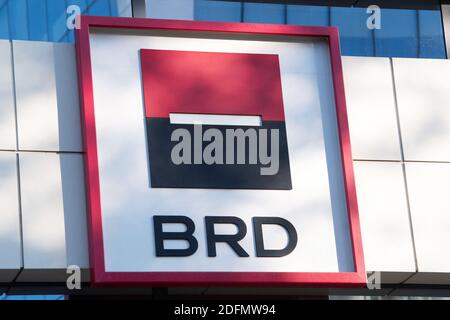 Ein Ladenschild Der Brd Bank Groupe Societe Generale Am 22 November 2020 In Bukarest Rumanien Foto Von David Niviere Abacapress Com Stockfotografie Alamy