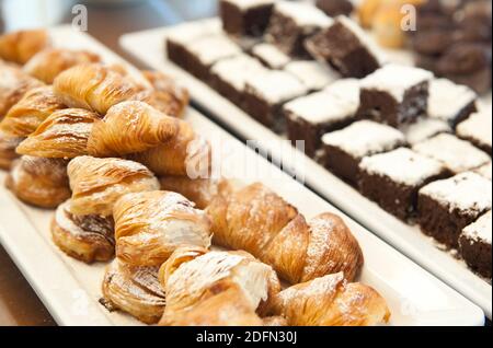 Crossan und Frühstück Stockfoto