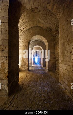 Grotta di Seiano, Höhle Seiano, Parco Archeologico del Pausilypon, Neapel Stockfoto