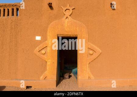 Lehmbau, traditionelle Architektur, Agadez, Nige Stockfoto