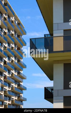 Wohntürme, Dübendorf, Dübendorf, Schweiz Stockfoto