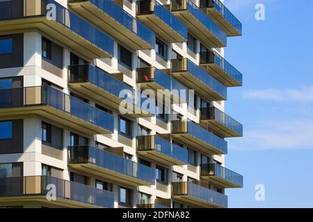 Wohntürme, Dübendorf, Dübendorf, Schweiz Stockfoto