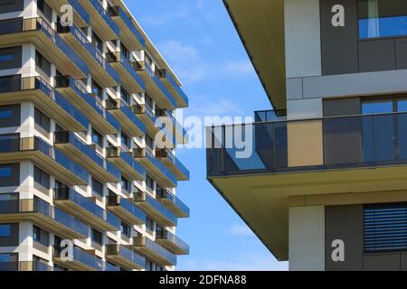 Wohntürme, Dübendorf, Dübendorf, Schweiz Stockfoto