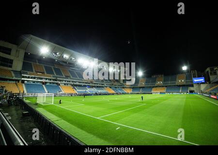 Cadiz, Spanien. Dezember 2020. Allgemeine Innenansicht vor der spanischen Meisterschaft La Liga Fußballspiel zwischen Cadiz CF und FC Barcelona am 5. Dezember 2020 im Ramon de Carranza Stadion in Cadiz, Spanien - Foto Joaquin Corchero / Spanien DPPI / DPPI / LM Credit: Paola Benini/Alamy Live News Stockfoto