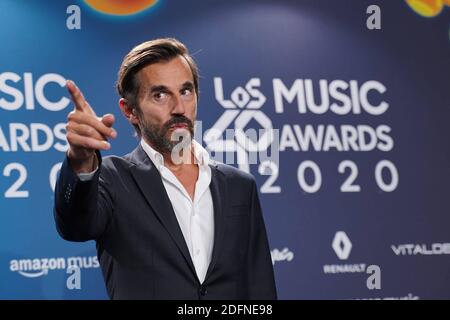 Santi Millan bei der Fotocall für 40 Principales Awards in Madrid am Samstag, den 05. Dezember 2020. Cordon Press Stockfoto