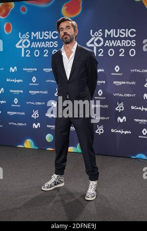 Santi Millan bei der Fotocall für 40 Principales Awards in Madrid am Samstag, den 05. Dezember 2020. Cordon Press Stockfoto