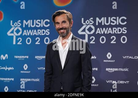 Santi Millan bei der Fotocall für 40 Principales Awards in Madrid am Samstag, den 05. Dezember 2020. Cordon Press Stockfoto