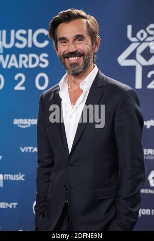 Santi Millan bei der Fotocall für 40 Principales Awards in Madrid am Samstag, den 05. Dezember 2020. Cordon Press Stockfoto