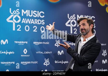 Santi Millan bei der Fotocall für 40 Principales Awards in Madrid am Samstag, den 05. Dezember 2020. Cordon Press Stockfoto