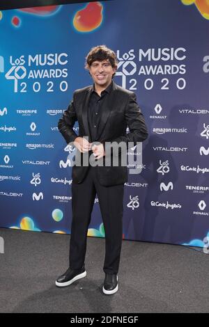 Madrid, Spanien. Dezember 2020. Gallo Moreno während der Fotocall der Los 40 Music Awards 2020 in Madrid am Freitag, 27. November 2020 Credit: CORDON PRESS/Alamy Live News Stockfoto