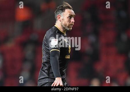 Richard Keogh #4 von Milton Keynes Dons Stockfoto