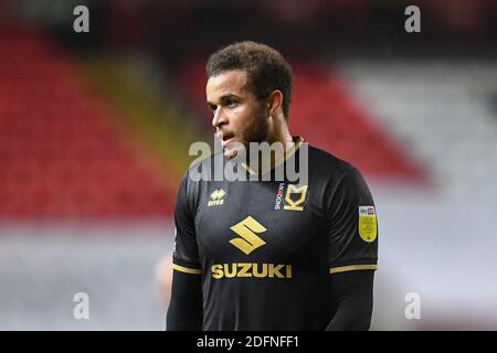 Carlton Morris #9 von Milton Keynes Dons Stockfoto