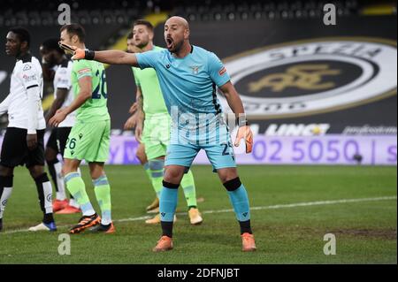 Jose Manuel Pepe Reina von SS Lazio in Aktion während Spezia Calcio vs SS Lazio, italienische Fußball Serie A Spiel, Cesena, Ita - Foto .LM/Matteo Papini Stockfoto