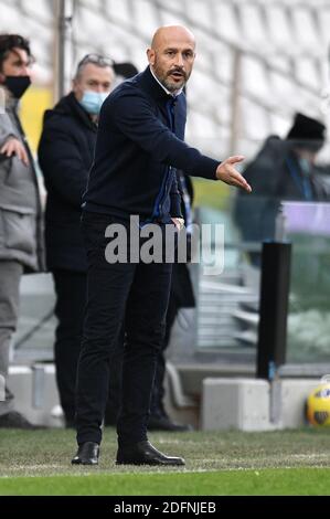 Vincenzo Italiano Manager von AC Spezia Gesten während Spezia Calcio vs SS Lazio, italienische Fußball Serie A Spiel, Cesena, - Foto .LM/Matteo Papini Stockfoto