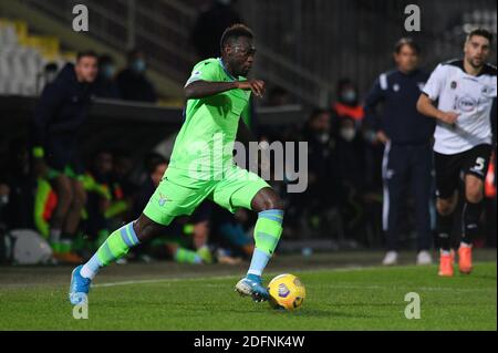 Cesena, Italien. Dezember 2020. Cesena, Italien, Orogel Stadium - Dino Manuzzi, Dezember 05, 2020, Felipe Caicedo von SS Lazio in Aktion während Spezia Calcio vs SS Lazio - Italienische Fußball Serie A Spiel Kredit: Matteo Papini/LPS/ZUMA Wire/Alamy Live News Stockfoto