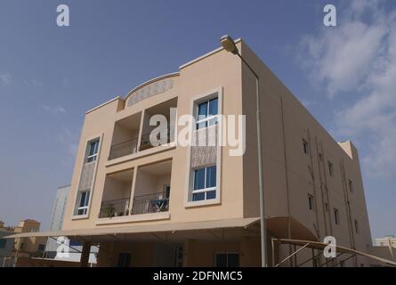 Kleiner Wohnblock, Maqaba, Königreich Bahrain Stockfoto