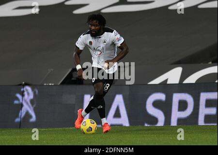 Cesena, Italien. Dezember 2020. Cesena, Italien, Orogel Stadium - Dino Manuzzi, Dezember 05, 2020, Nbala Nzola von AC Spezia in Aktion während Spezia Calcio vs SS Lazio - Italienische Fußball Serie A Spiel Kredit: Matteo Papini/LPS/ZUMA Wire/Alamy Live News Stockfoto